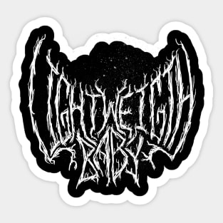 Metal Light Weight Sticker